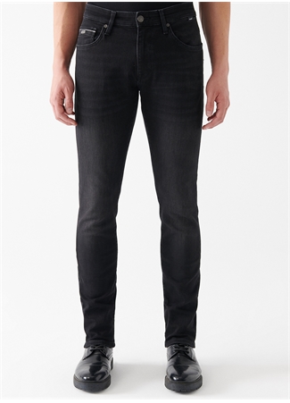 Mavi MARCUS Black Brushed Mav Slim Straight Fit Erkek Denim Pantolon 0035133159_1