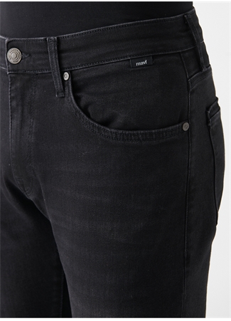 Mavi MARCUS Black Brushed Mav Slim Straight Fit Erkek Denim Pantolon 0035133159_3