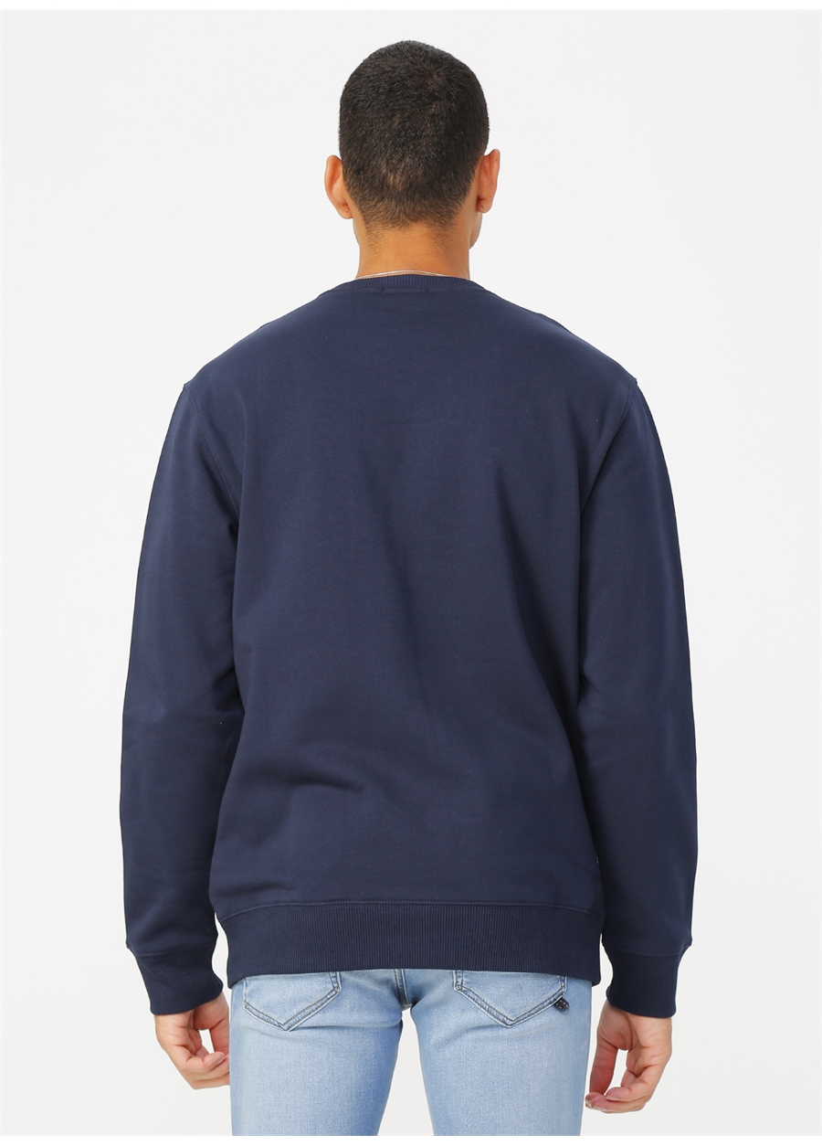 Timberland Lacivert Erkek Sweatshirt - TB0A2BJ8U101 YC CO_3