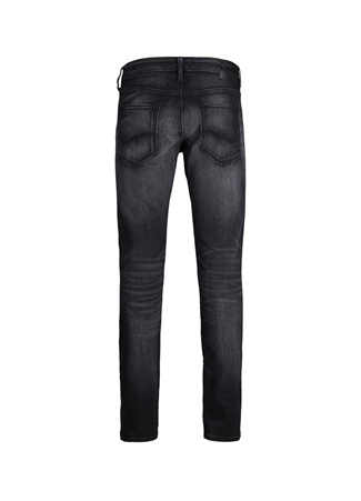 Jack & Jones 12162430_JJIGLENN JJICON JJ 557 50S Siyah Erkek Düşük Bel Slim Fit Denim Pantolon_5