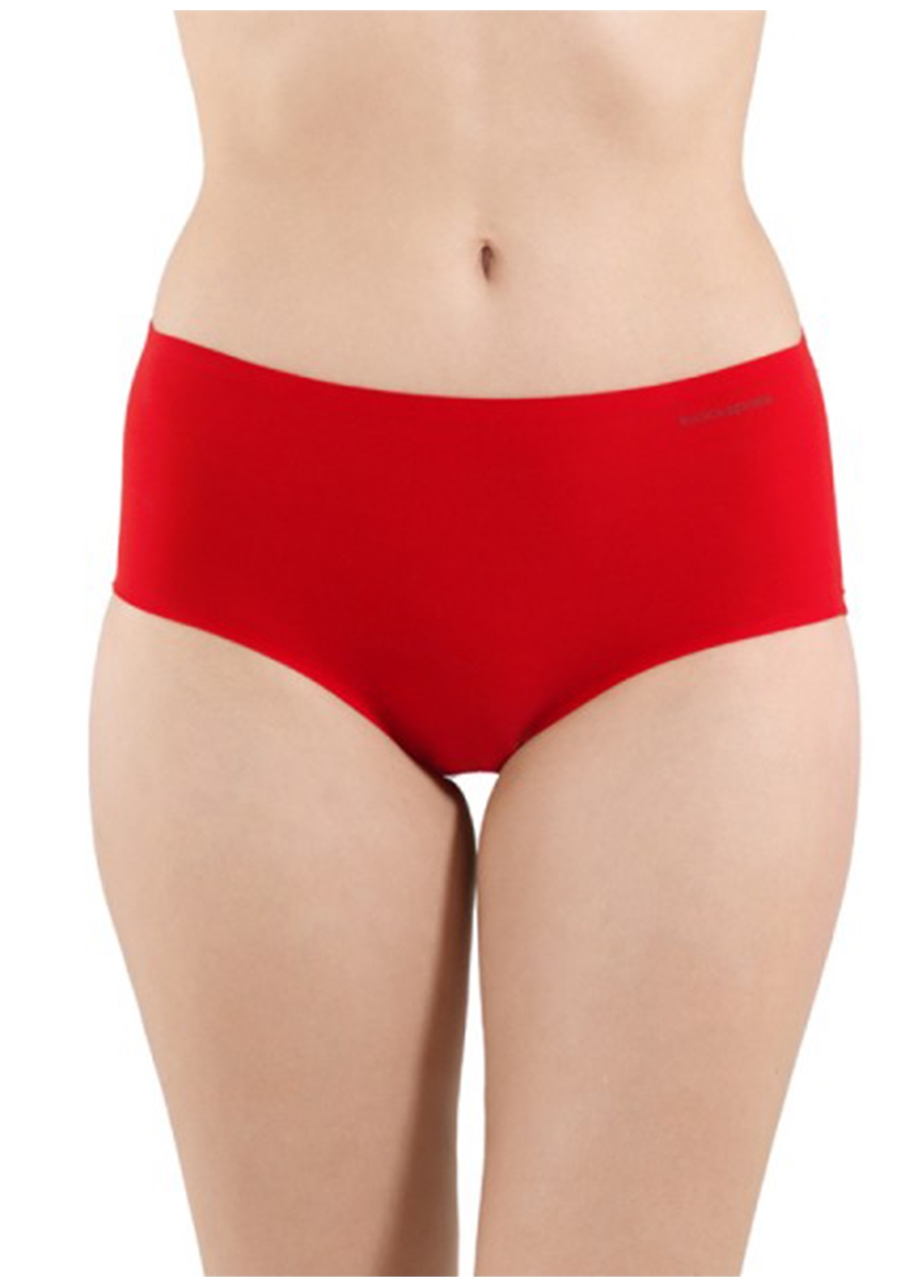 Blackspade Normal Kalıp Bel Düz Kırmızı Kadın Bikini Alt