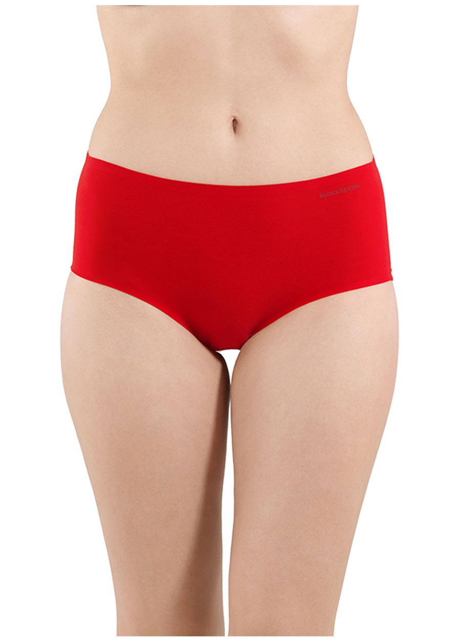 Blackspade 1651413890099 Normal Bel Düz Kırmızı Kadın Bikini Külot