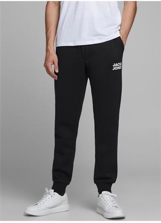 Jack & Jones Normal Siyah Erkek Eşofman Altı 12178421_JJIGORDON_2