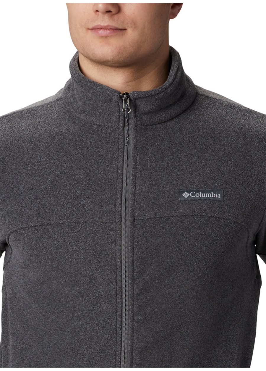 Columbia Gri Erkek Dik Yaka Polar Sweatshırt 1907753030030_1