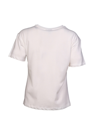 Hummel CALADRIA T-SHIRT S/S TEE Beyaz Kadın T-Shirt 910963-9003_2