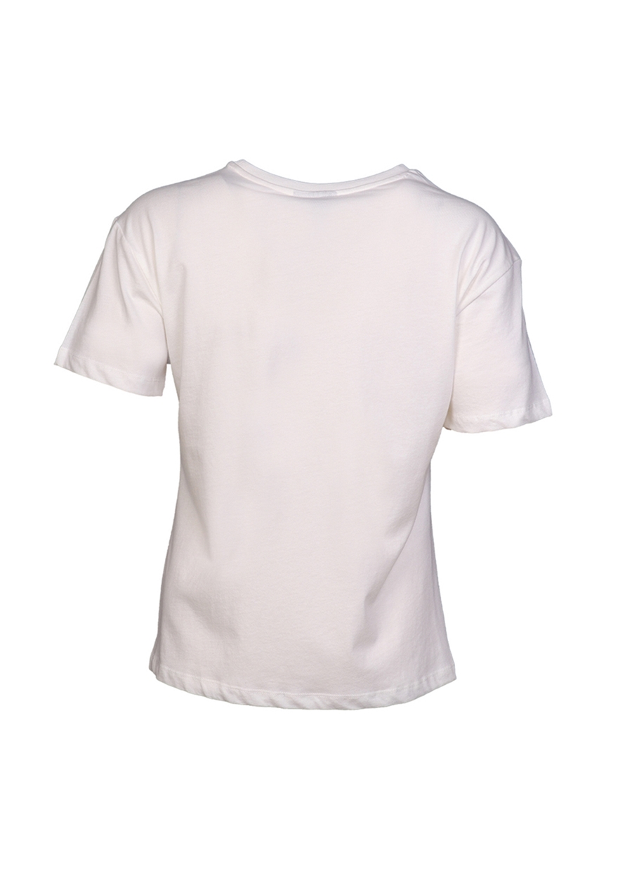 Hummel CALADRIA T-SHIRT S/S TEE Beyaz Kadın T-Shirt 910963-9003_2