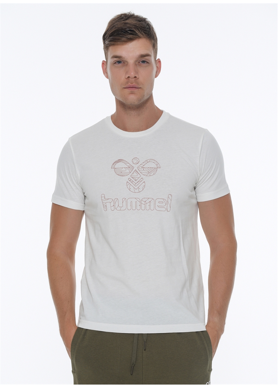 Hummel JOSIP Beyaz Erkek T-Shirt 910987-9003