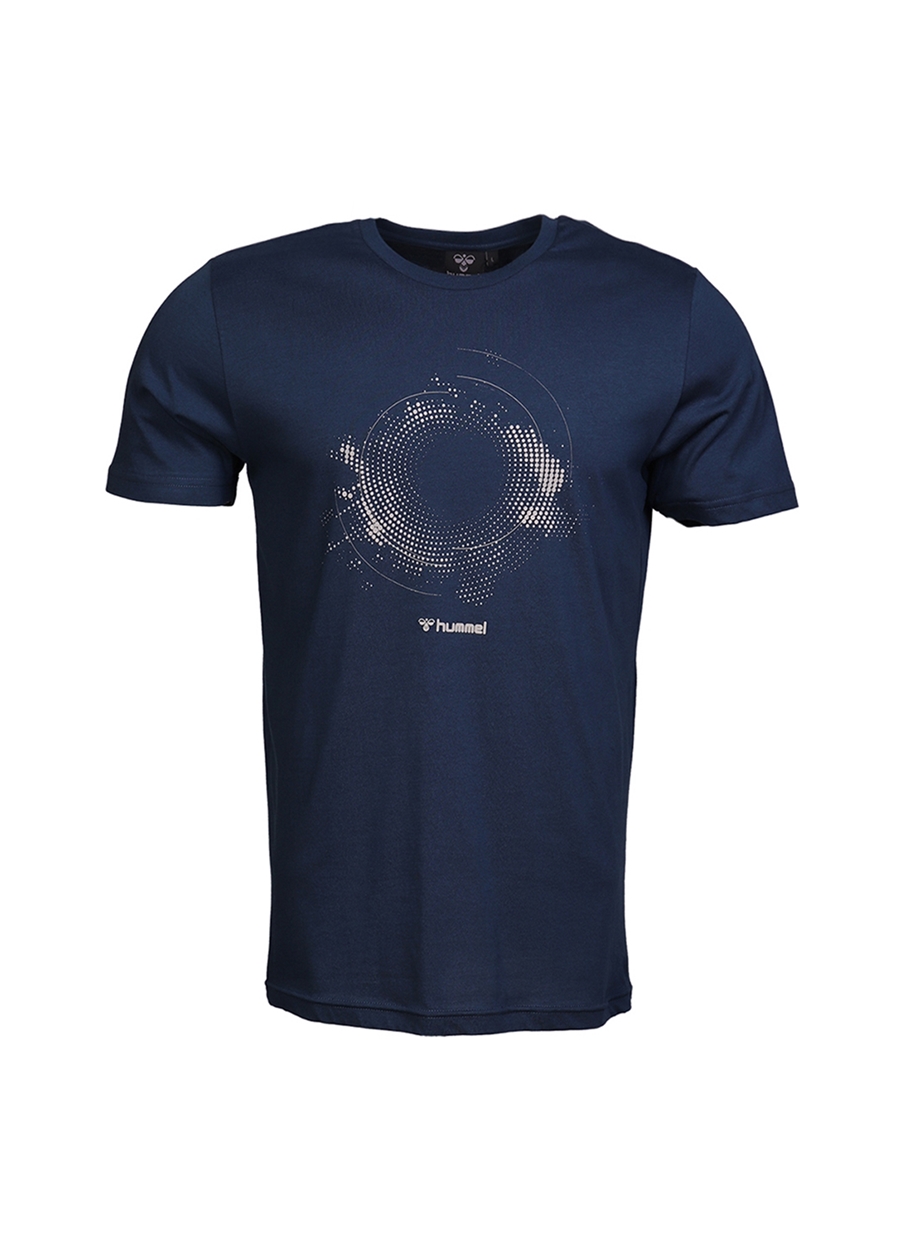 Hummel ZADOC Lacivert Erkek T-Shirt 911061-7818