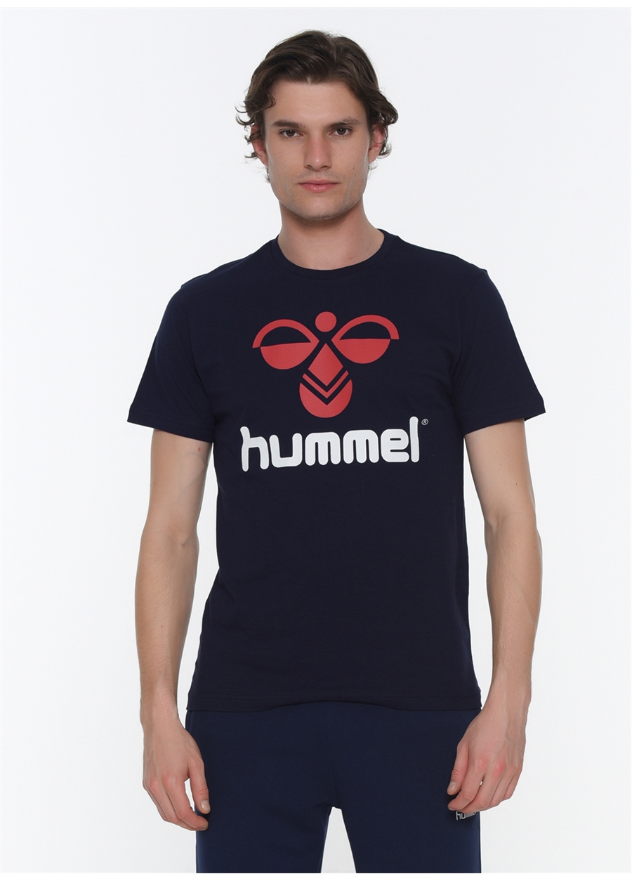 Hummel MEN Lacivert Erkek T-Shirt 911087-7460