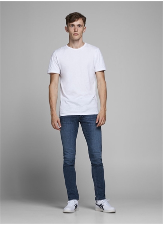 Jack & Jones 12173407_JJIGLENN JJORIGINAL AM 812 Erkek Düşük Bel Slim Fit Denim Pantolon_2