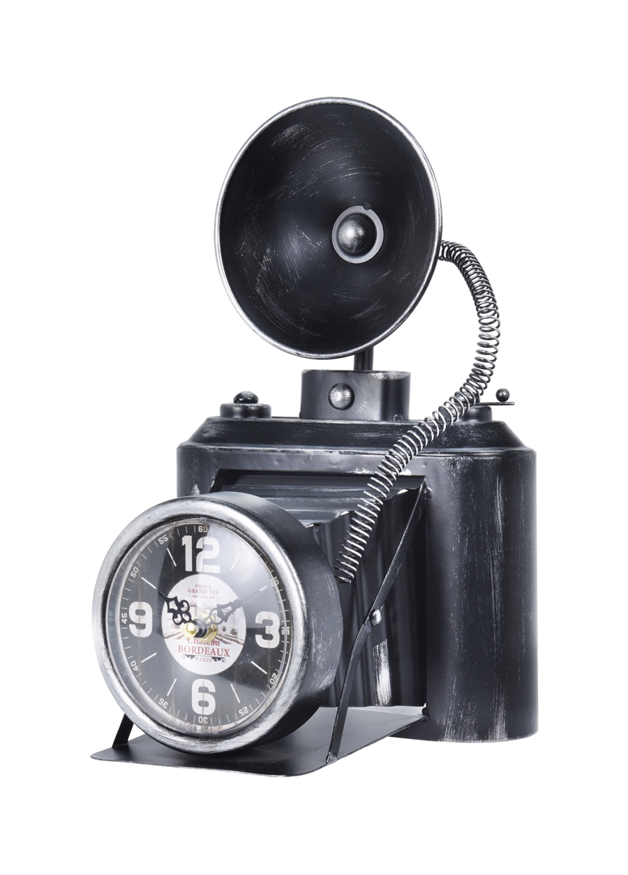 Boyner Evde Fotoğraf Makinesi Görünümlü Masa Saati