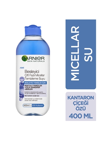 Garnier Besleyici Çift Fazlı Micellar Temizleme Suyu 400 Ml