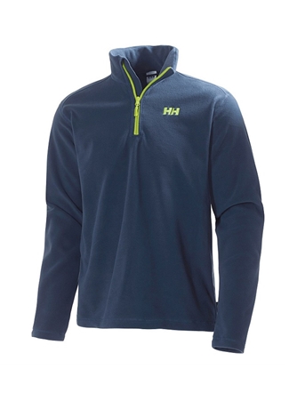 Helly Hansen Lacivert Erkek Çocuk Polar Üst 14001_576 HH JUNIOR RIDER 1/2 ZIP