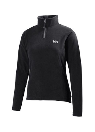 Helly Hansen Siyah Erkek Çocuk Polar Üst 14001_990 HH JUNIOR RIDER 1/2 ZIP