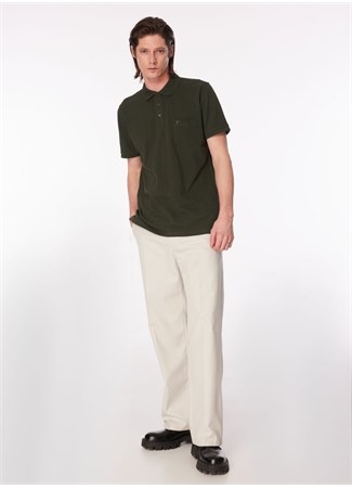 Fabrika Comfort Haki Erkek Polo Yaka Basic Polo T-Shirt CM NOBRO K CEPLI_1