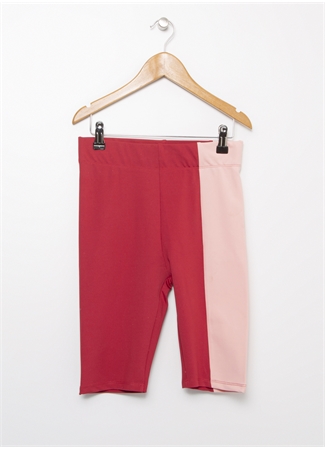 Funky Rocks Pembe Kız Çocuk Skinny Fit Desenli Şort TM-502_0