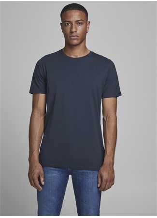 Jack & Jones 12156101 Lacivert Erkek T-Shirt_0