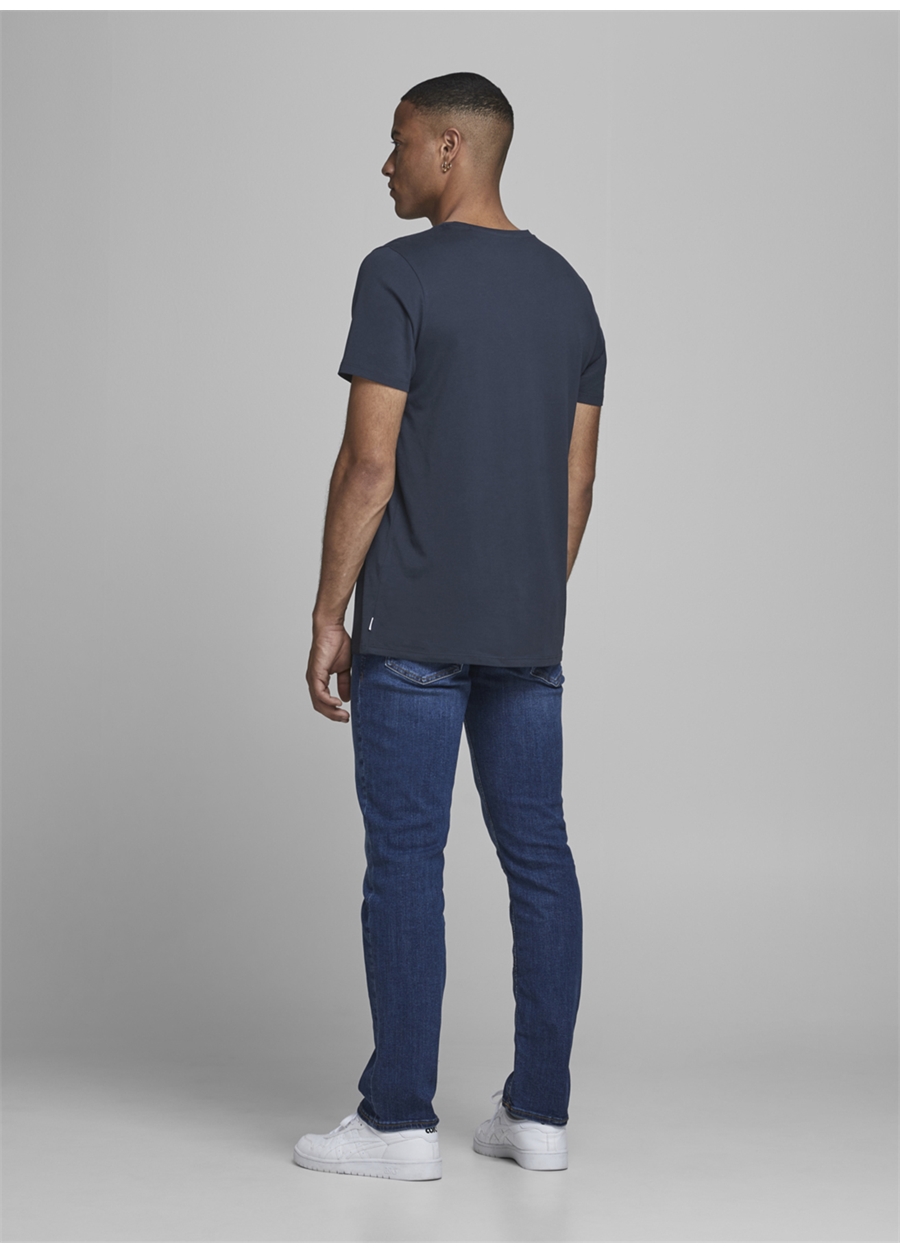 Jack & Jones 12156101 Lacivert Erkek T-Shirt_1