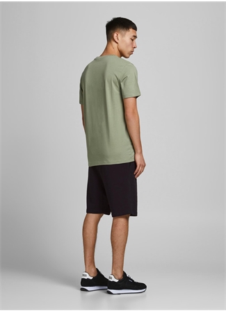 Jack & Jones 12182595_Jji Shark Normal Bel Düz Siyah Erkek Şort_1