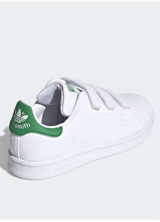 Adidas Beyaz - Yeşil Erkek Çocuk Yürüyüş Ayakkabısı FX7534 STAN SMITH CF C_3