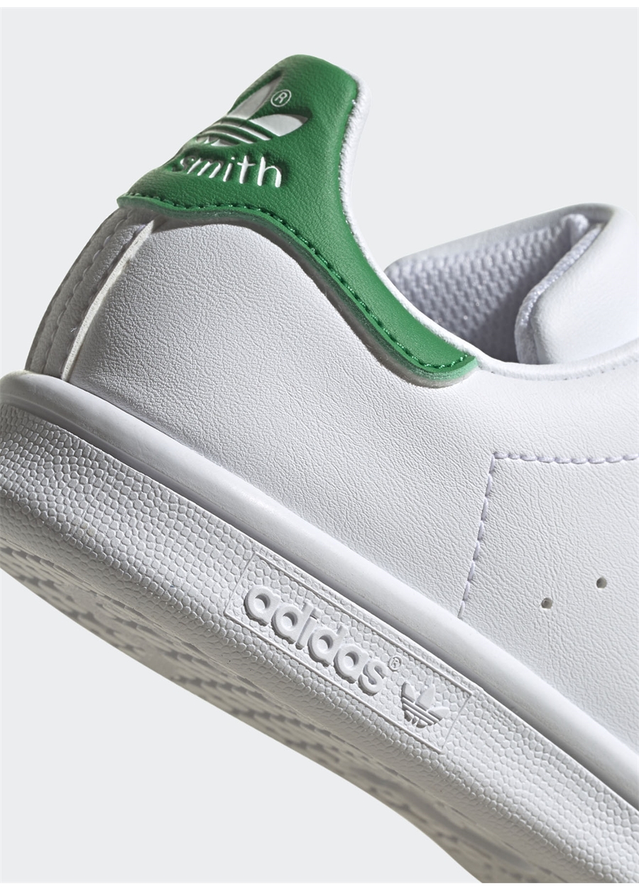 Adidas Beyaz - Yeşil Erkek Çocuk Yürüyüş Ayakkabısı FX7534 STAN SMITH CF C_6