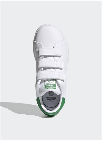 Adidas Beyaz - Yeşil Erkek Çocuk Yürüyüş Ayakkabısı FX7534 STAN SMITH CF C_8