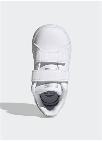 Adidas Beyaz - Gümüş Kız Bebek Yürüyüş Ayakkabısı FX7537 STAN SMITH_9