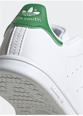 Adidas Beyaz - Yeşil Bebek Yürüyüş Ayakkabısı FX7532 STAN SMITH_5