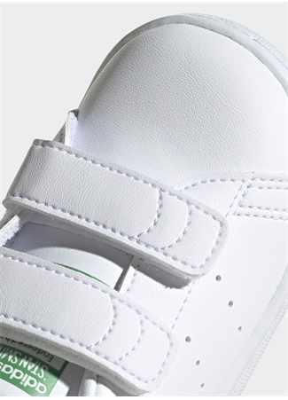 Adidas Beyaz - Yeşil Bebek Yürüyüş Ayakkabısı FX7532 STAN SMITH_6