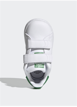 Adidas Beyaz - Yeşil Bebek Yürüyüş Ayakkabısı FX7532 STAN SMITH_8