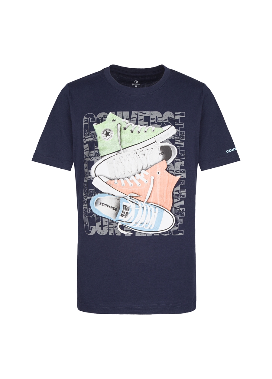 Converse Lacivert T-Shirt