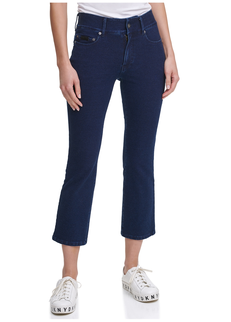 Dkny Jeans Standart Koyu İndigo Kadın Denim Pantolon E0RKF600