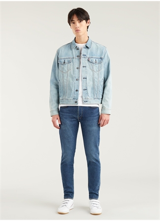 Levis 512 Slim Tapered Mavi Erkek Normal Bel Dar Denim Pantolon PAROS28833-0918_3