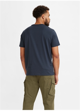 Levis Erkek Lacivert Bisiklet Yaka T-Shirt_1