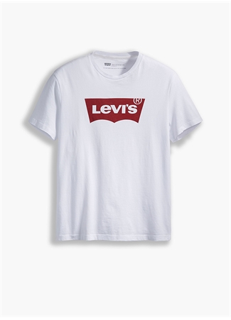 Levis 17783-0314 Bisiklet Yaka Standart Baskılı Beyaz Erkek T-Shirt_2