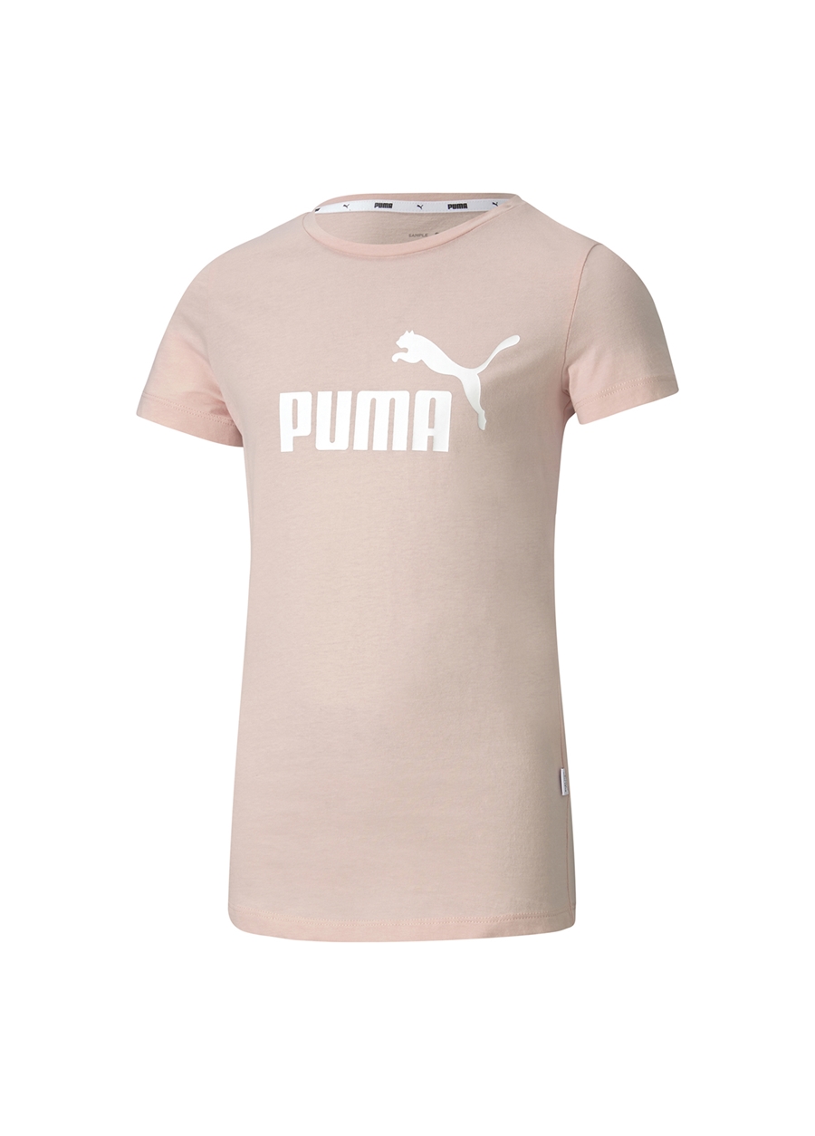 Puma Baskılı Pembe Kız Çocuk T-Shirt 85175775 ESSENTIAL