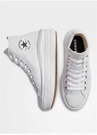 Converse Beyaz Kadın Kanvas Lifestyle Ayakkabı 568498C_3