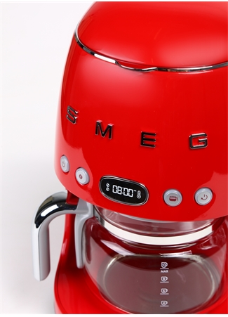 SMEG 50'S Style Retro Kırmızı Dcf02rdeufiltre Kahve Makinesi_4