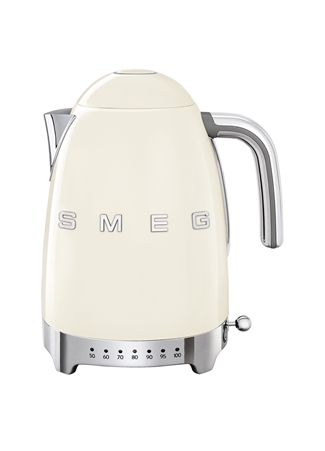 SMEG 50'S Style Retro KLF04CREU Krem Isı Ayarlı Kettle_0