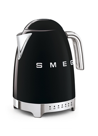 SMEG 50'S Style Retro KLF04BLEU Siyah Isı Ayarlı Kettle_1