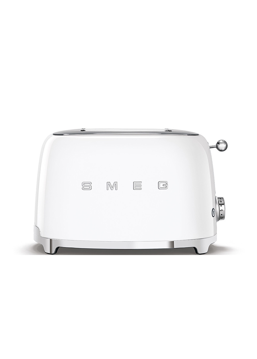 SMEG 50'S Style Retro TSF01WHEU Beyaz 2X Ekmek Kızartma Makinesi