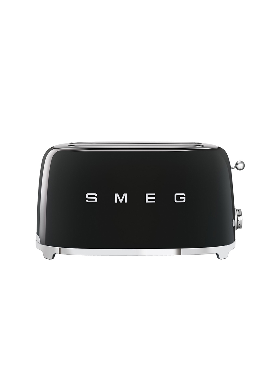 SMEG 50'S Style Retro TSF02BLEU Siyah 4X Ekmek Kızartma Makinesi