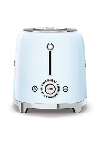 SMEG 50'S Style Retro TSF02PBEU Pastel Mavi 4X Ekmek Kızartma Makinesi_2