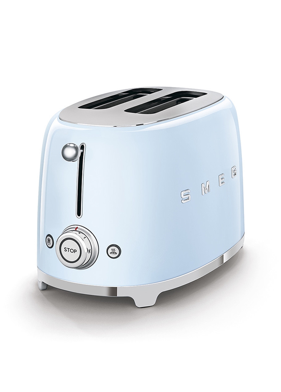 SMEG 50'S Style Retro TSF01PBEU Pastel Mavi 2X Ekmek Kızartma Makinesi_1