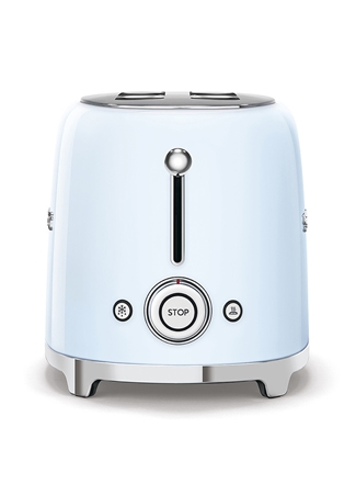 SMEG 50'S Style Retro TSF01PBEU Pastel Mavi 2X Ekmek Kızartma Makinesi_2