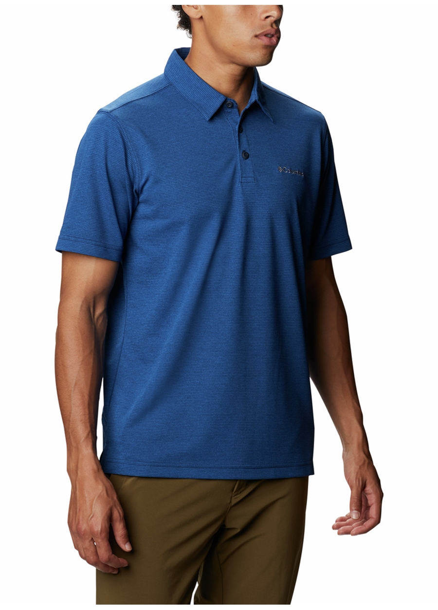 Columbia Mavi Erkek Polo T-Shirt AM2996 HAVERCAMP PIQUE POLO_1