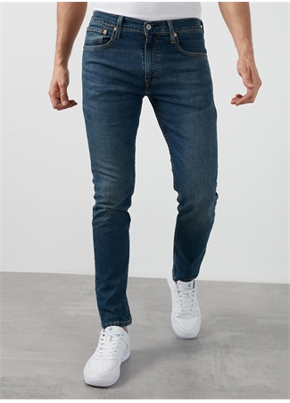 Levis 512™ Mavi Erkek Orta Bel Dar Taşlamalı Denim Pantolon SLIM TAPER KIVRY COVE LOCAL_2