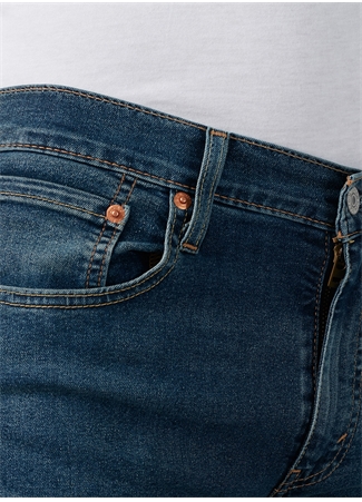 Levis 512™ Mavi Erkek Orta Bel Dar Taşlamalı Denim Pantolon SLIM TAPER KIVRY COVE LOCAL_5