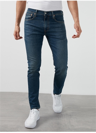 Levis 512™ Mavi Erkek Orta Bel Dar Taşlamalı Denim Pantolon SLIM TAPER KIVRY COVE LOCAL_7