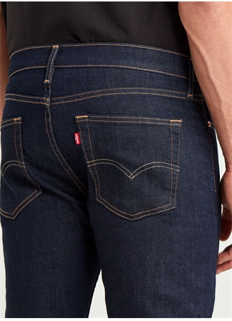 Levis 514 Lacivert Erkek Normal Bel Straight Taşlamalı Denim Pantolon DARK HOLLOW LOCAL_7